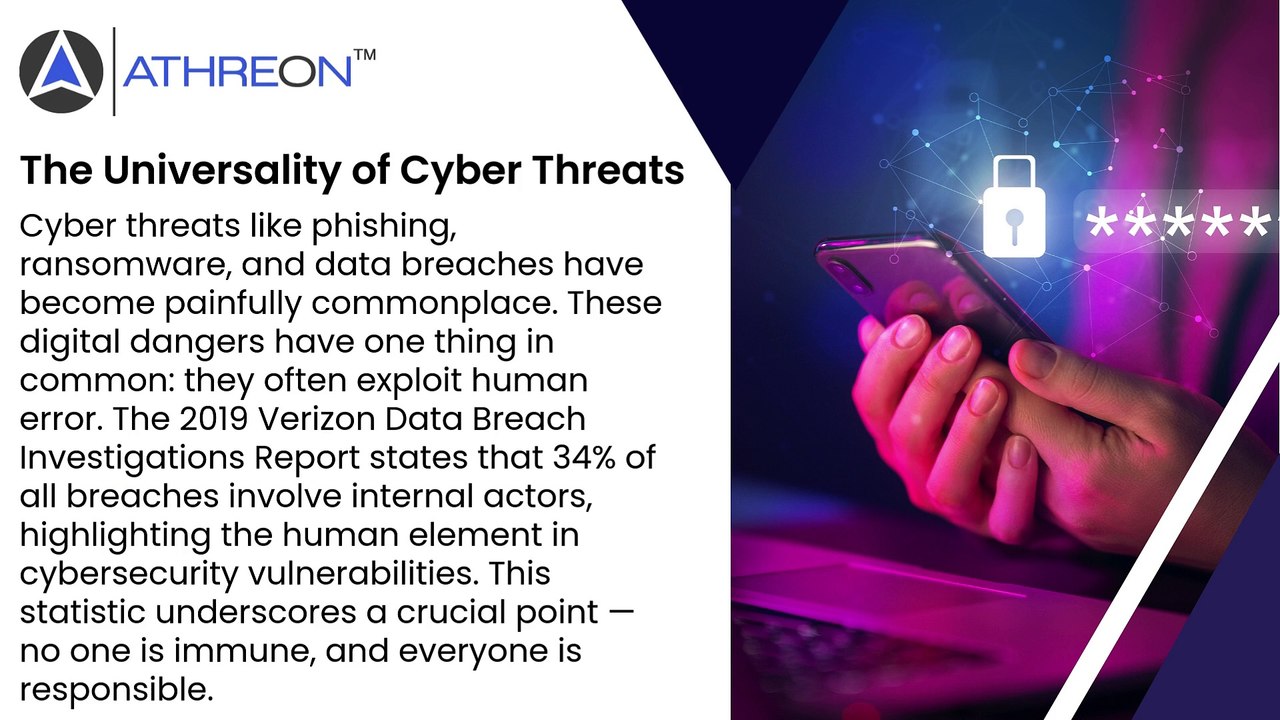 From the Break Room to the Board Room Cybersecurity is Everyone’s