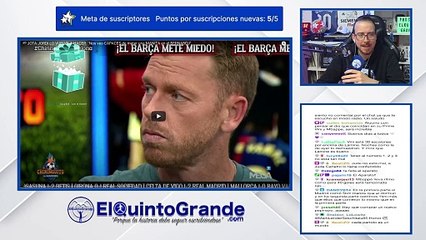 Muy Súbdito Jota Jordi antes del Clásico