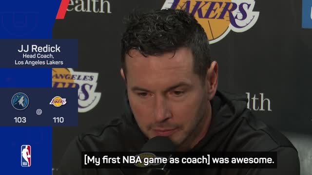 JJ Redick reflects on 'awesome' coaching debut