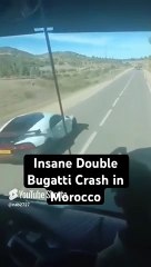 Acidente Bugatti em Marrocos