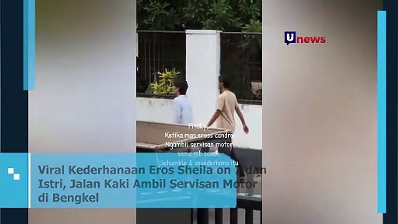 Viral Kederhanaan Eros Sheila on 7 dan Istri, Jalan Kaki Ambil Servisan Motor di Bengkel
