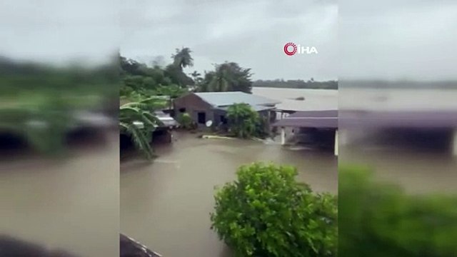 Trami Tropik Fırtınası o ülkeyi vurdu! Onlarca ölü ve kayıp var