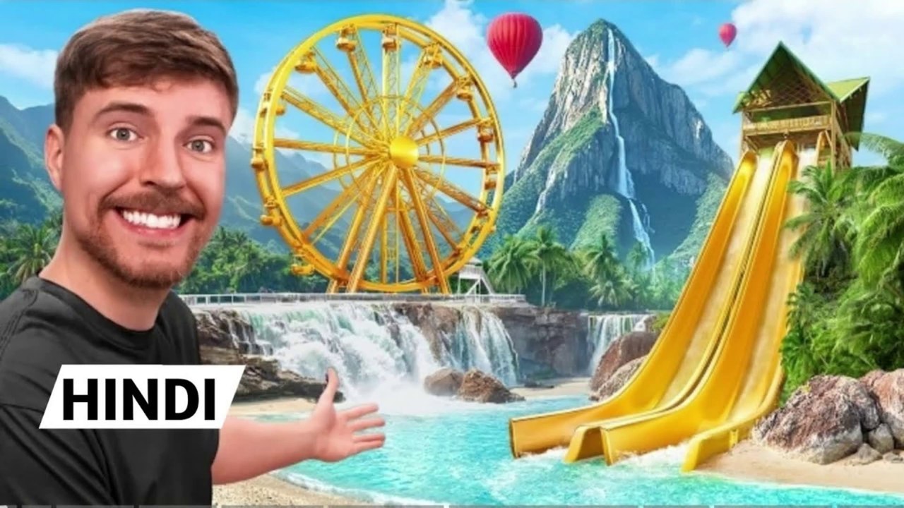 $1 vs $250,000,000 Private Island! ( Hindi ) ‪@MrBeast #Mrbeast