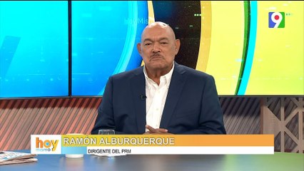 Ramón Alburquerque "No todos estan trabajando con el Presidente" | Hoy Mismo