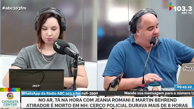 TÁ NA HORA: Veja a cobertura completa do caso do atirador que matou três pessoas em Novo Hamburgo