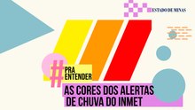 Alerta amarelo, laranja e vermelho entenda as cores do Inmet