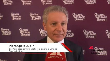 Download Video: Global Welfare Summit, Albini (Confindustria): “Welfare complementare ha bisogno di un sistema di regole certe”