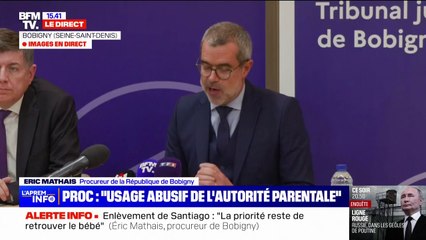 Santiago: "Il est probable que les parents aient pu craindre (...) qu'une décision de placement de l'enfant ne soit prise", affirme le procureur