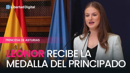 Discurso de la princesa Leonor tras recibir la medalla del Principado