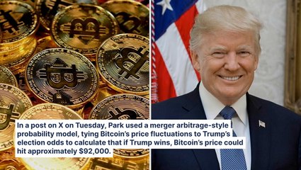 A Donald Trump Victory Could Propel Bitcoin To $92,000, Predicts Bitwise's Head Of Strategy