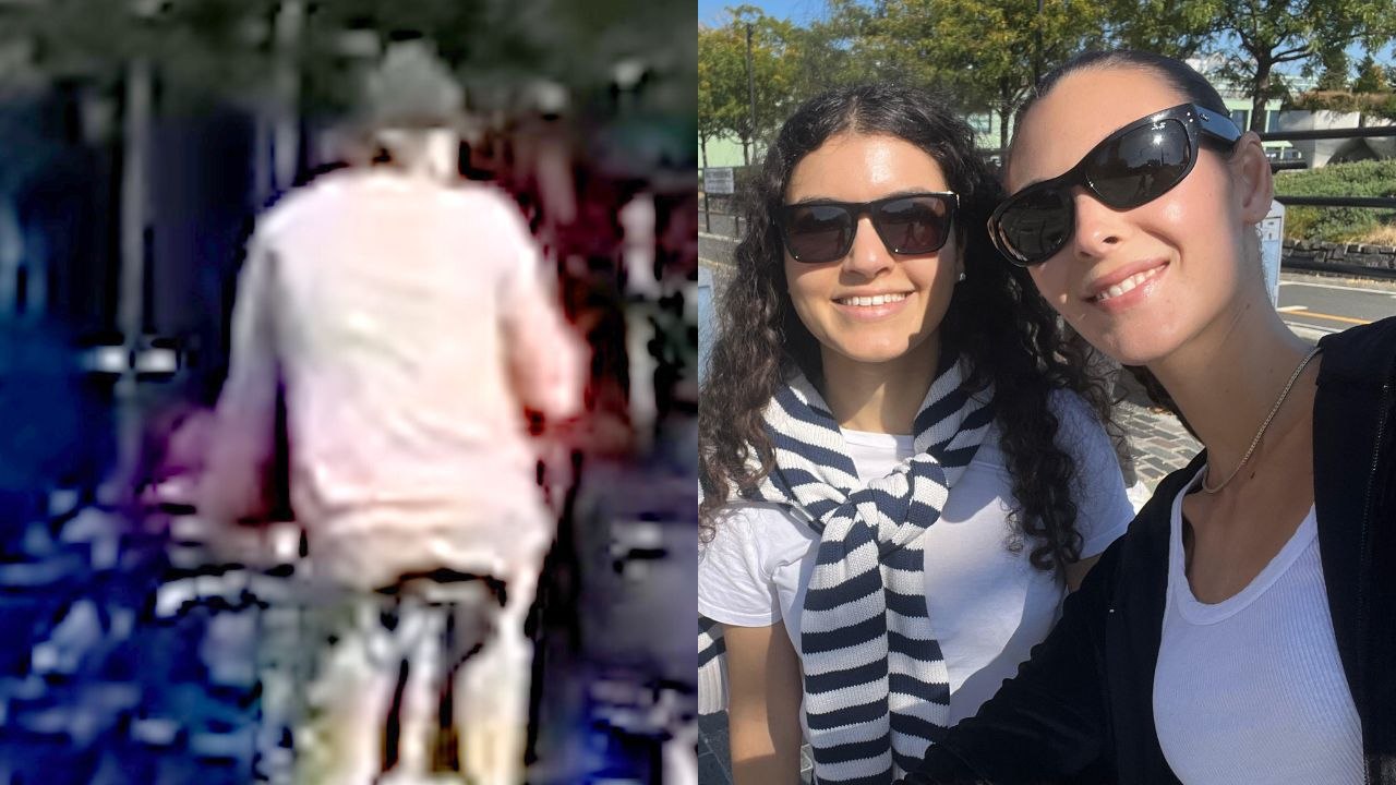 Leonardo DiCaprio spotted cycling through New York City with model