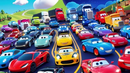 cars || cars in Action || Colourful cars || Funny cars