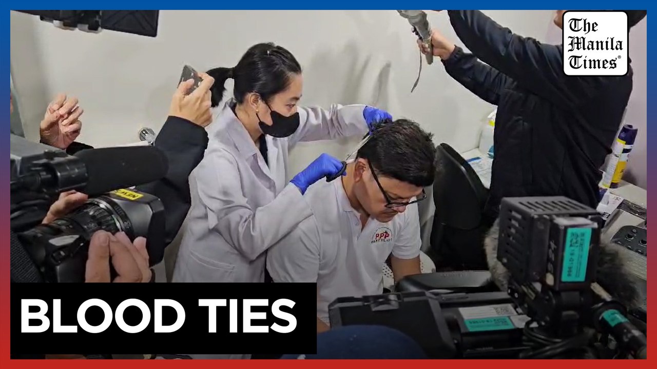 Rep. Duterte takes drug test