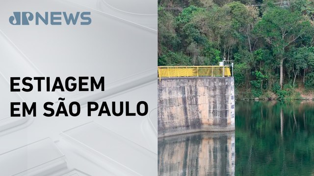 Reservatórios de água que abastecem SP operam com 44,6% da capacidade