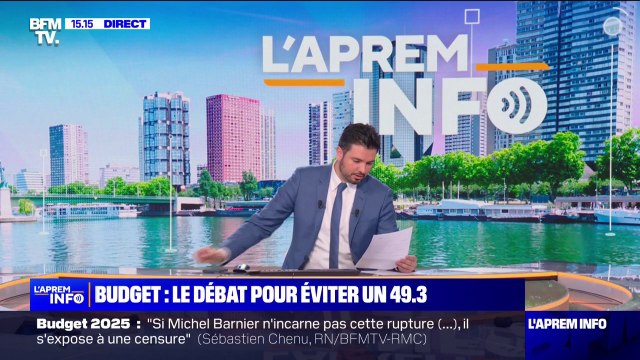 Charles Rodwell (Ensemble) sur un éventuel recours au 49.3: Le gouvernement a raison de considérer toutes les dispositions (…) pour protéger les Français du matraquage fiscal en règle du NFP et du RN