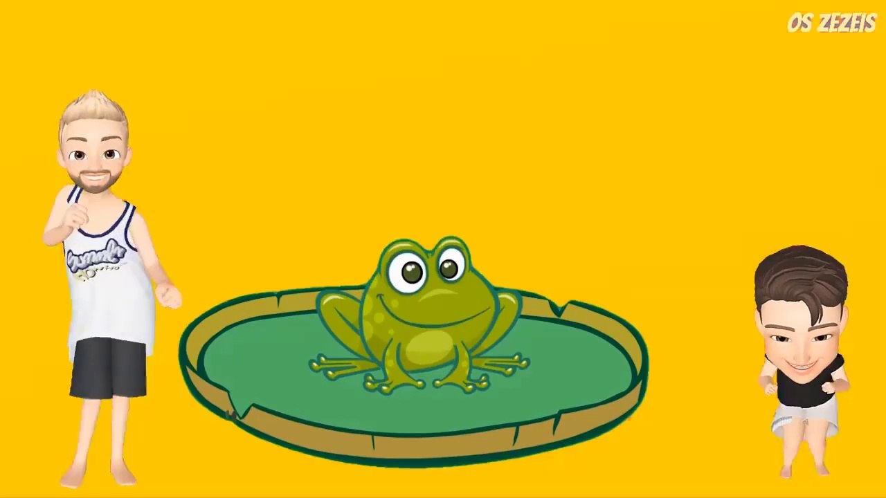 O Sapo Nao Lava o Pe Desenhos e música infantil Animada