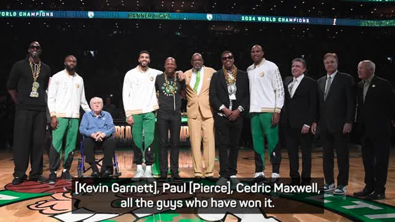 Celtics stars amazed with 'special' NBA ring ceremony