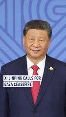 Xi Jinping calls for Gaza ceasefire