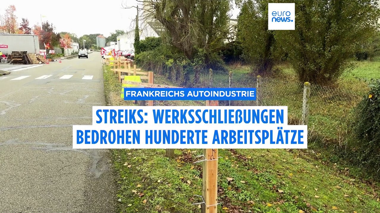 'Was sollen wir tun': Hunderte Arbeitsplätze in Frankreichs Autoindustrie bedroht