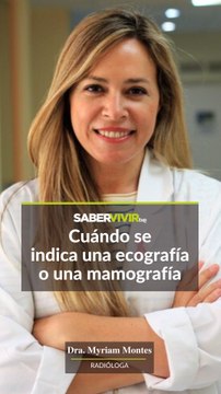 Cuándo se indica una ecografía o una mamografía