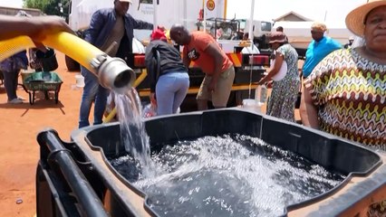 En Afrique du Sud, des coupures d'eau hachent le quotidien