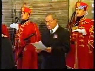 HRT 1 1999. - Dnevnik: Sprovod dr. Franje Tuđmana (prvog hrvatskog predsjednika!)