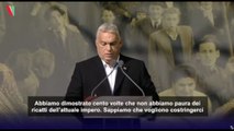 Orban agli ungheresi: resistere a Bruxelles come contro Mosca nel '56