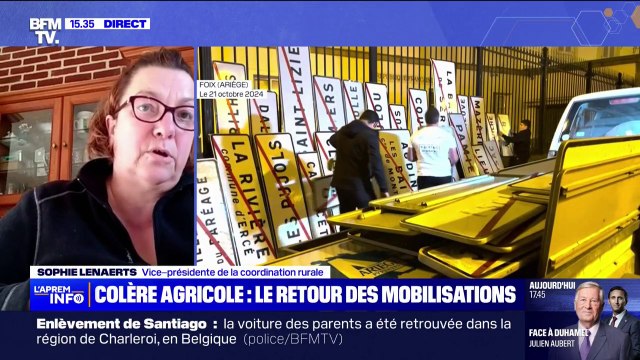 Colère des agriculteurs: On va essayer de tout faire pour déranger le moins possible la population qui nous a soutenus , précise Sophie Lenaerts, vice-présidente de la Coordination rurale