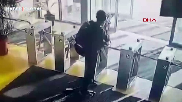 Ankara'daki terör saldırısını gerçekleştiren teröristin TUSAŞ'a giriş görüntüleri