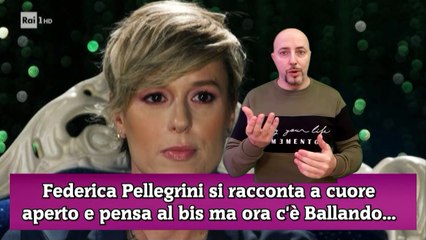 Federica Pellegrini si racconta a cuore aperto e pensa al bis ma ora c'è Ballando...