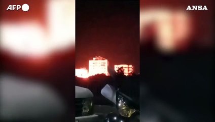 Beirut, crolla un palazzo a seguito dei raid israeliani