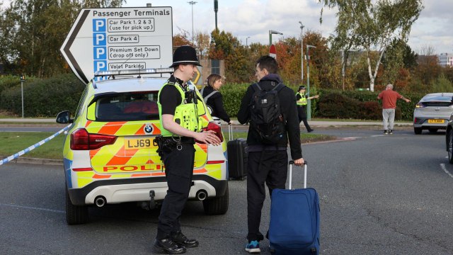 Passengers evacuated and planes grounded as police swoop on Birmingham Airport