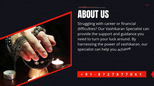 Vashikaran Specialist | Empowering You with Solutions to Life's Challenges