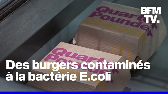 Un mort et 49 malades à cause d'une bactérie E.coli dans des hamburgers de McDonald's