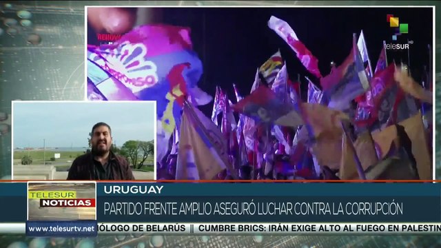Partidos políticos uruguayos cerraron campañas electorales