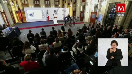 Sheinbaum muestra el Diario Oficial de la Federación en su Mañanera