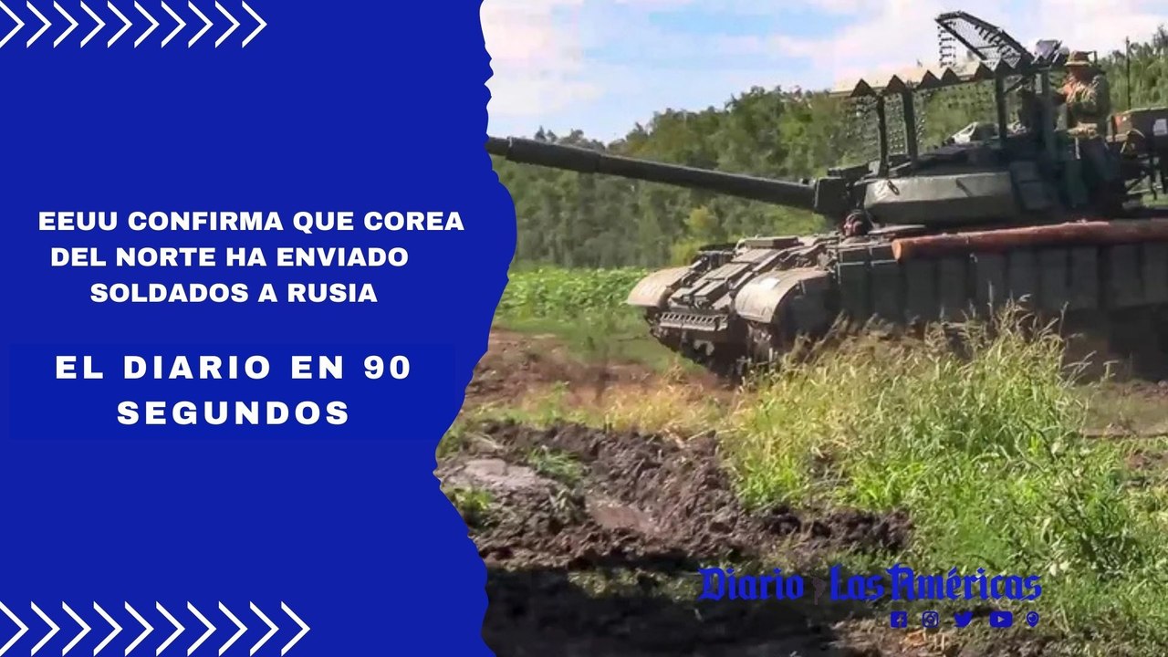 EEUU confirma que Corea del Norte ha enviado soldados a Rusia | El Diario en 90 segundos