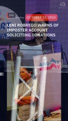 Leni Robredo warns vs fake solicitations for Naga
