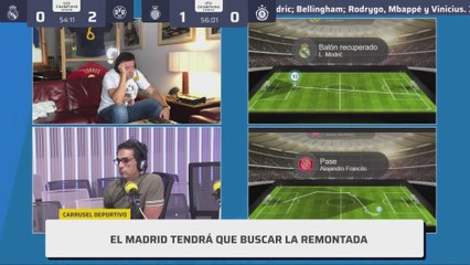 "Se va a lamentar": la premonición de Dani Garrido en Carrusel que avisó de la remontada del Real Madrid