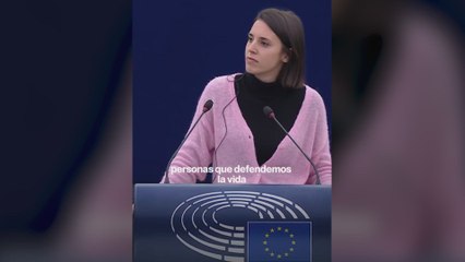 Irene Montero, a Alvise: "Querida no. Diputada"