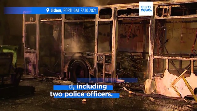 Lisbon sees second night of riots after police shot dead a man during arrest