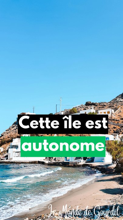 L'île grecque 100% autonome !