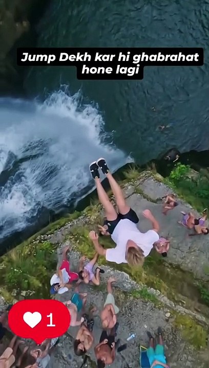 जंप देख कर घबराहत होने लगे गी -amazing jump