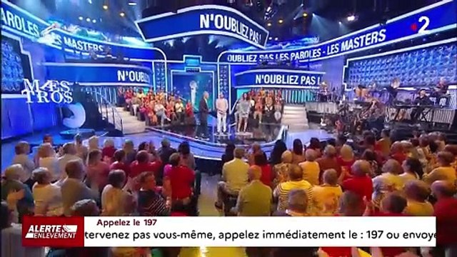 Coline annonce ses fiançailles dans N'oubliez pas les paroles sur France 2