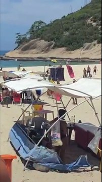 VÍDEO: Torcedores do Peñarol se envolvem em brigas na orla do Rio Janeiro