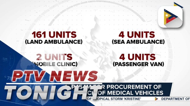 DBM OKs P454M for procurement of DOH's 2nd batch of medical vehicles