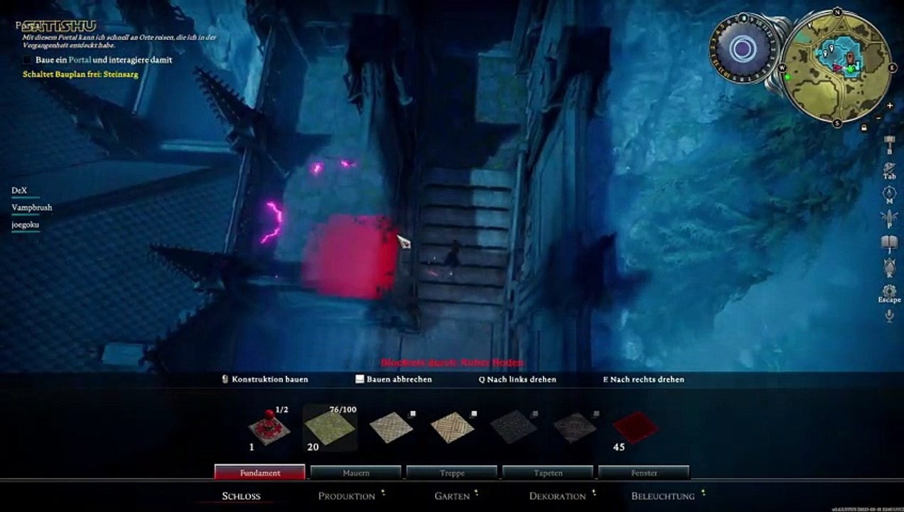 Das Unterschloss wird fertig gebaut. | V Rising | Ep. 18