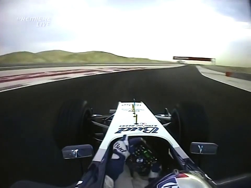 F1 – Juan Pablo Montoya's gearbox problem (onboard) – Bahrain 2004