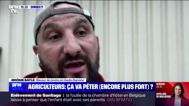 Crise agricole: On se sert de nous et on nous laisse tomber , déplore l'éleveur de bovins Jérôme Bayle