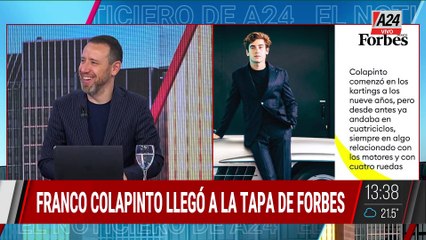 Colapinto tapa de Forbes México